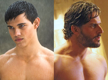 Taylor Lautner, Joe Manganiello Taylor Lautner, Joe Manganiello